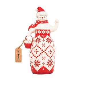 Jim Shore Nordic Noel Snowman Figurine